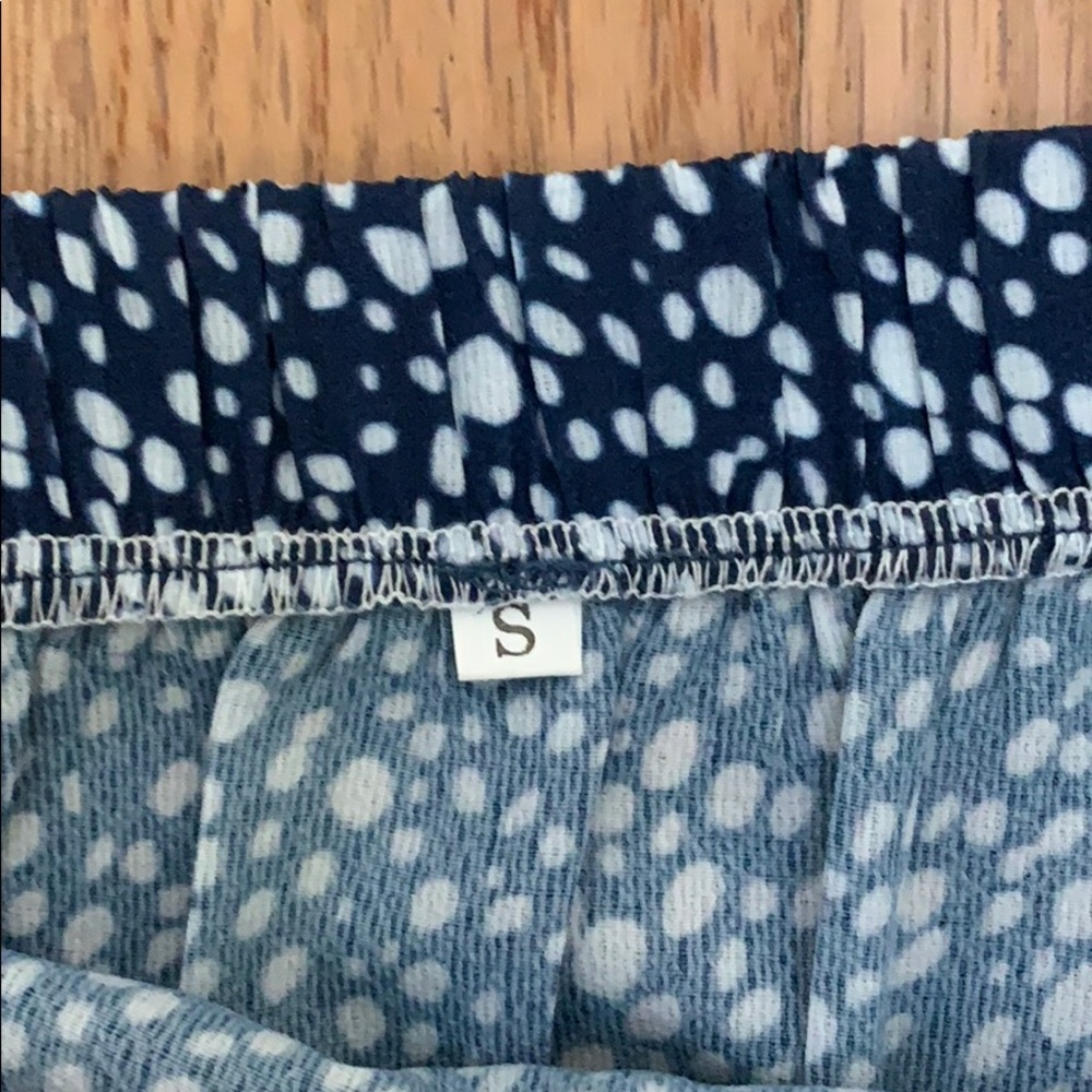 Blue Ruffle Skirt - Picture 2 of 2